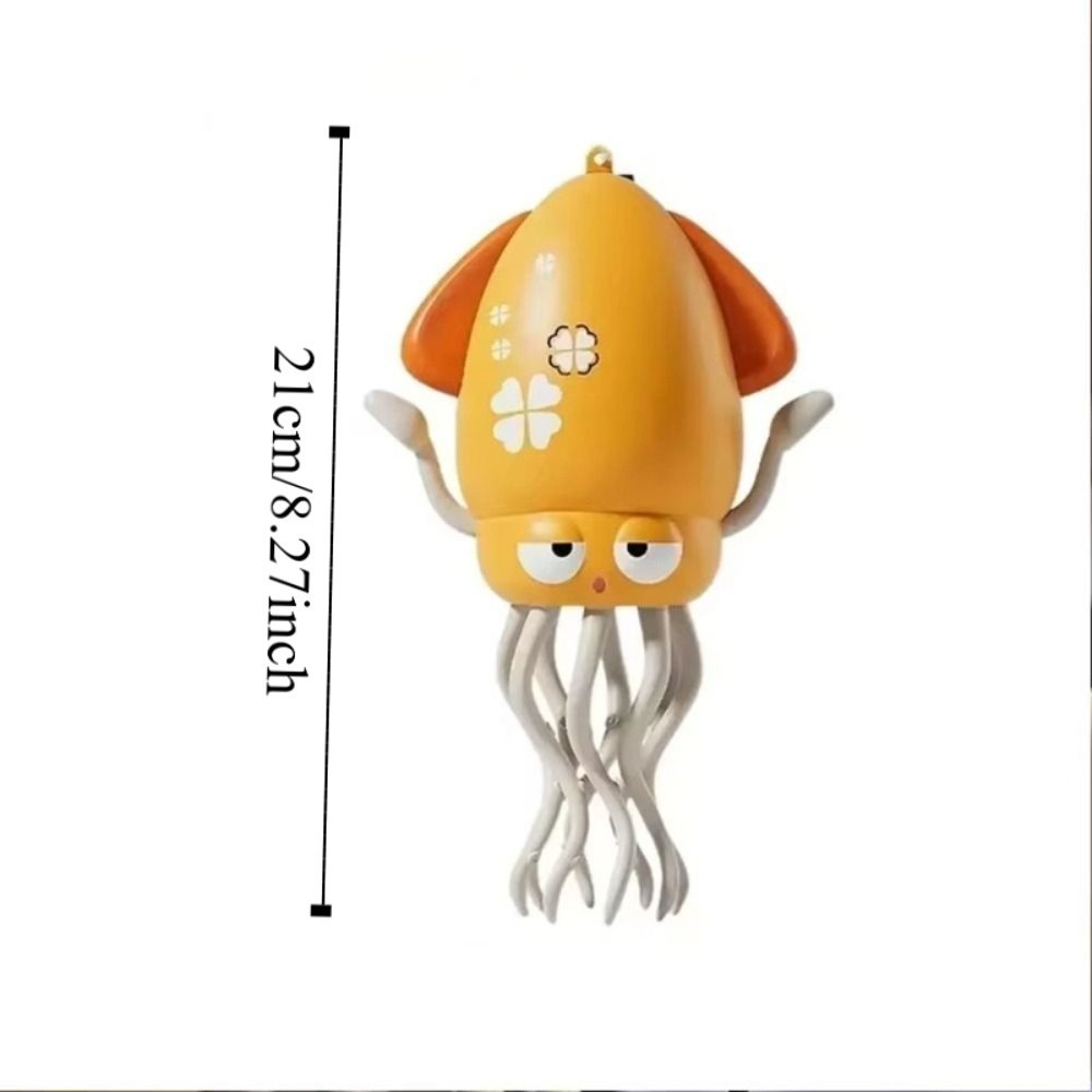 Plastic Dancing Octopus Interactive Rechargeable Crawling Interactive Octopus Swinging Simulation Wa