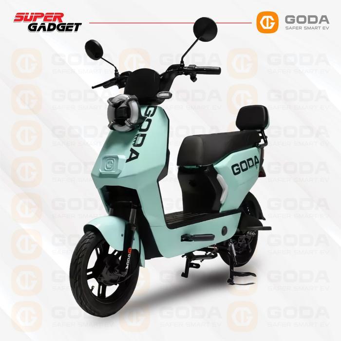 PROMO BIG SALE GODA 128 SPARTA Sepeda Listrik 48V 12AH Garansi Resmi - Green, Kurir Toko ( Jabodetab