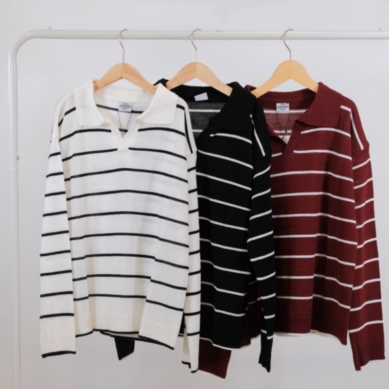 BM - TANIA KNIT SWEATER - SWEATER RAJUT PREMIUM