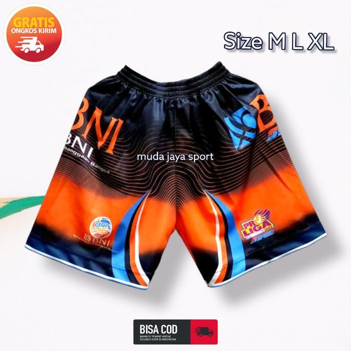 [Promo] Celana pendek olahraga Voli Full Printing PROLIGA BNI 46 Uniseks Cepat Kering Nyaman sport K