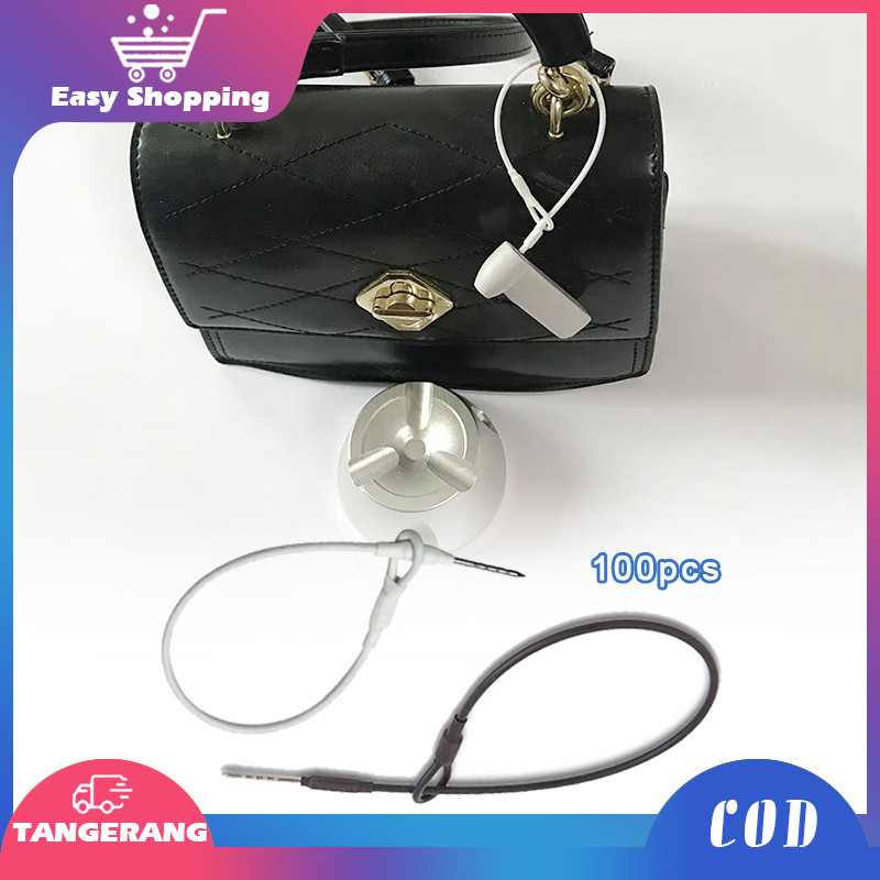 Sensormatic Checkpoint Tali Baja Lanyard Tag Sensor Tali Anti Maling Supermarket