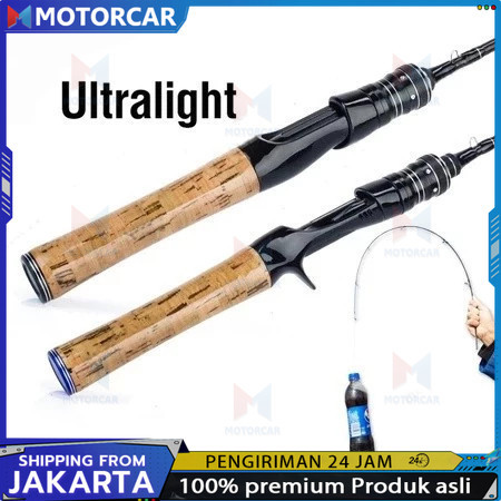 Spinning Baitcasting Casting Fishing Rod Fishing Pole Joran simanalagi Pancing Bahan Ultra Ringan Pa