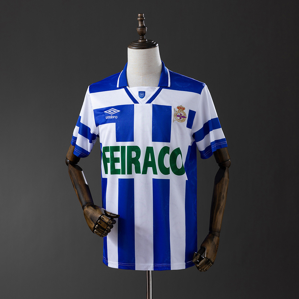 Jersey Deportivo La Coruna 94/95 Home Retro T shirt pria
