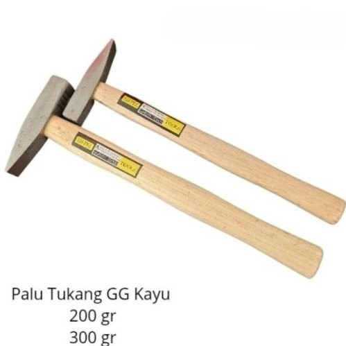 OwelTeknik9 - Palu Gagang Kayu 200gr,300gr EIFFEL/Palu Tukang Masinis gagang Kayu 200gr,300gr
