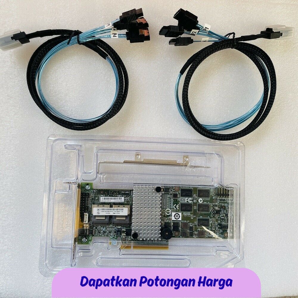 SSN LSI LSI00202 Megaraid SAS 9260-8i RAID controller+2 x SFF-8087
