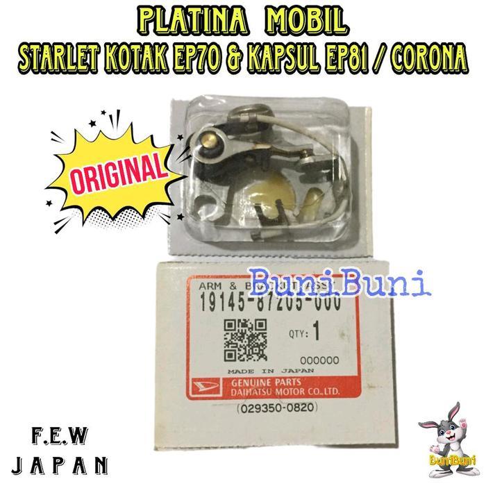 PLATINA Mobil STARLET KOTAK KAPSUL 1.0 / 1.3 EP70 EP71 EP80 EP81 & CORONA ORIGINAL - DAIHATSU ORIGIN