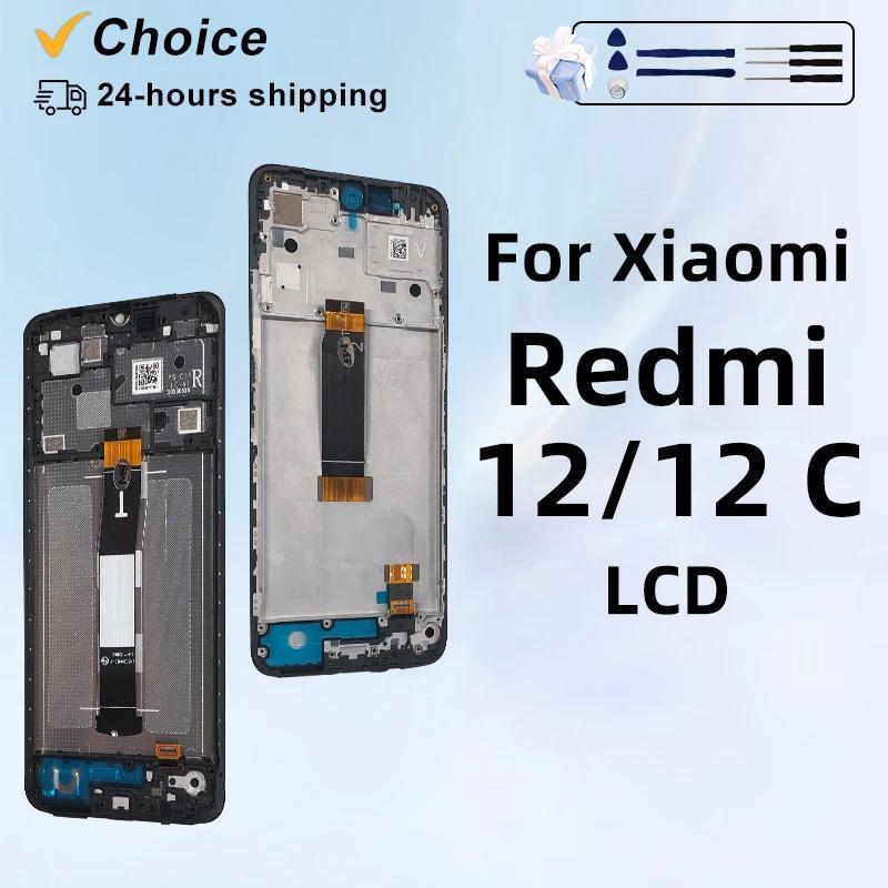 OEM For Xiaomi Redmi 12 LCD splay Tou Screen gitizer Assembly For Redmi 12C LCD For Poco C55 22127PC
