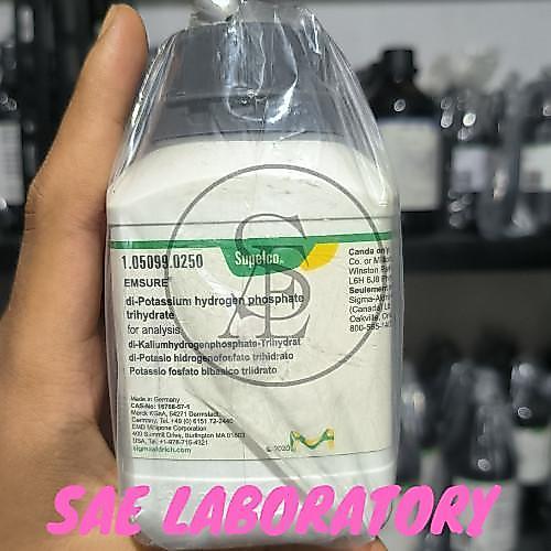 TERLARIS di-Potassium Hydrogen Phosphate triHydrate MERCK 1.05099.0250 MERCK 105099 250gr READY