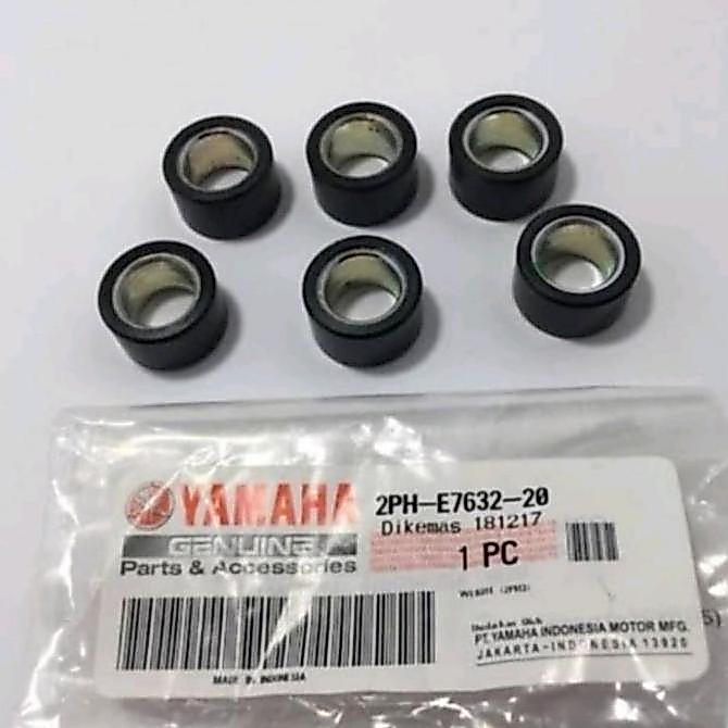Weight Roller Roler Set Mio S ,Mio Gear 125 Asli Ori Yamaha 2Ph E7632 20