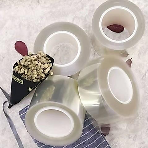 Plastik Mika Roll Pinggiran Kue Cake Mika Roll Pembatas Kue Tar 12 CM