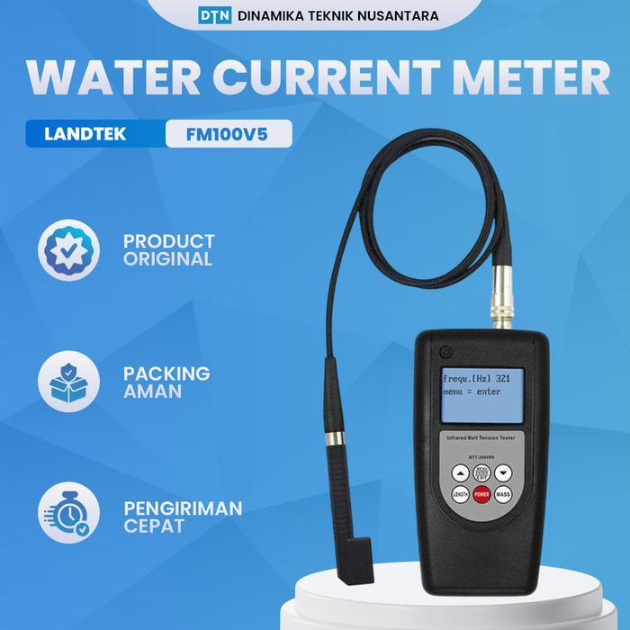 Landtek FM100V5 Portable Water Flow Meter | Portable Water Current Meter