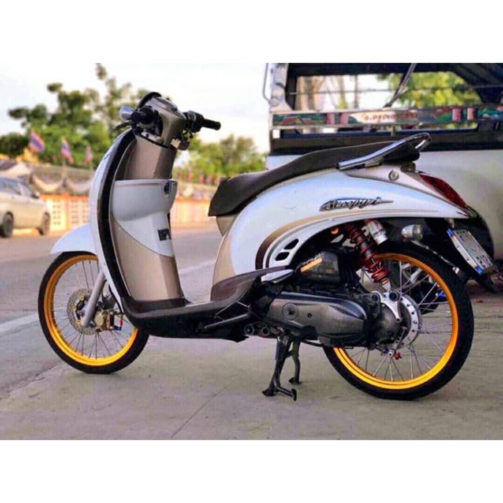 STRIPING TRANSPARAN SCOOPY KARBU COSTUM THAILAND