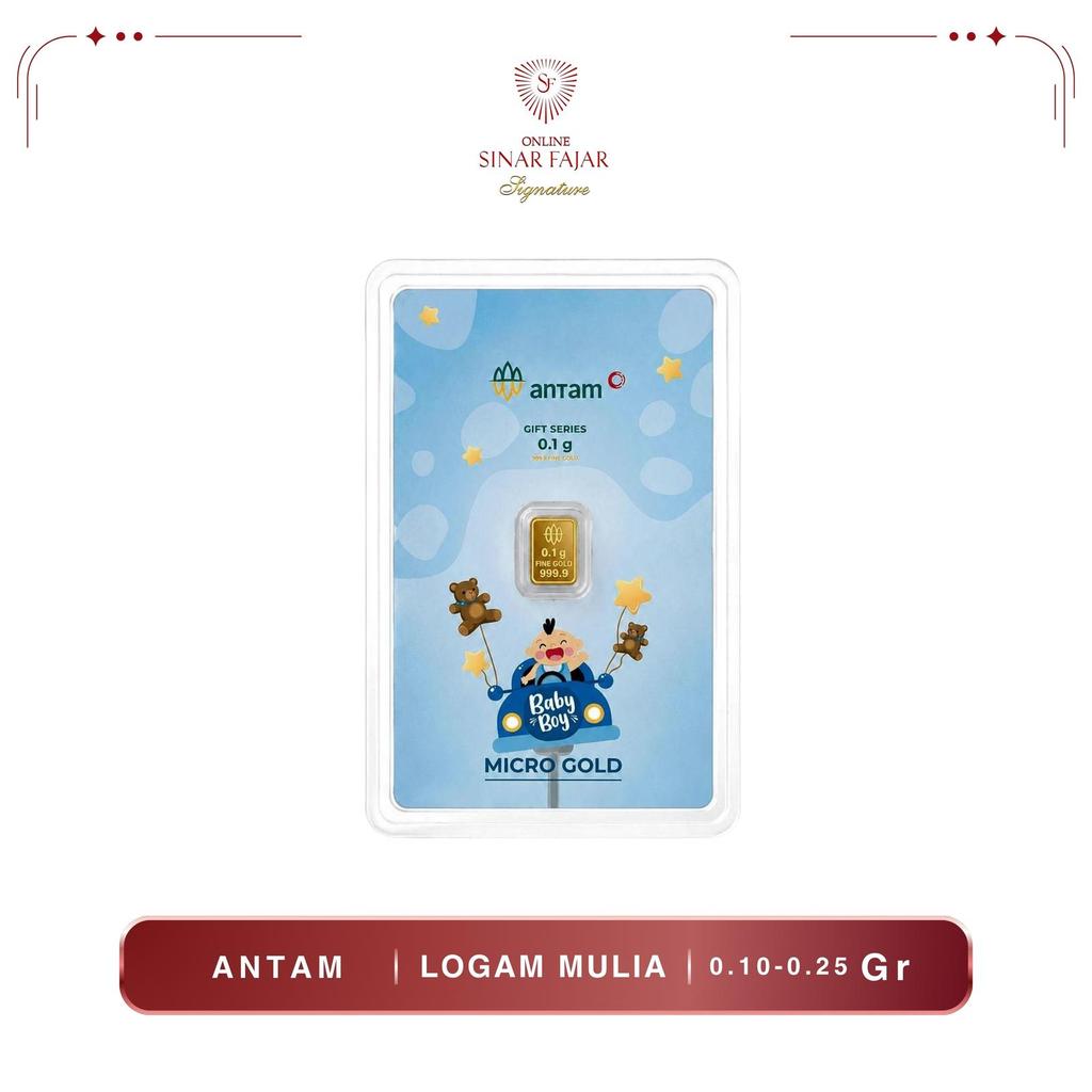 Antam Emaskita Logam Mulia Gift Series Baby Boy Car 999.9 - Termurah Asli
