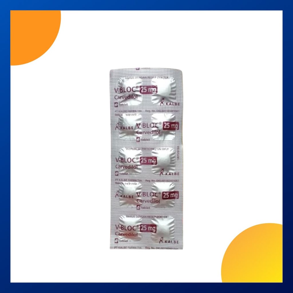 V-BLOC 25 MG 1 STRIP @ 10 TABLET