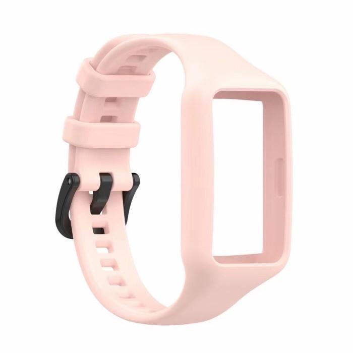 Strap Huawei Band 7 6 Bumper Case Silikon Tali Huawei Band 7 dan 6 - HW7 Set Babypin