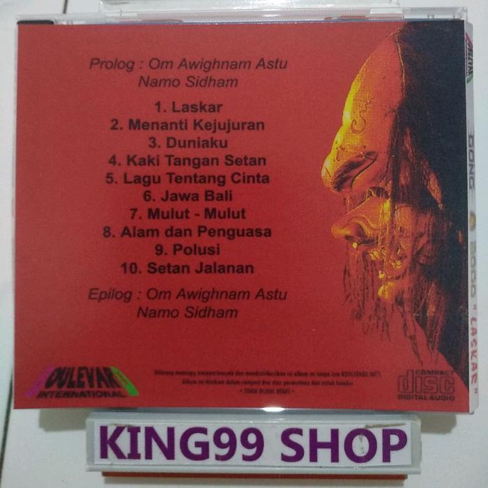 CD GONG 2000 - LASKAR. godbless bip kantata takwa plastik bayou kidnap katrina ahmad band dewa 19 kl