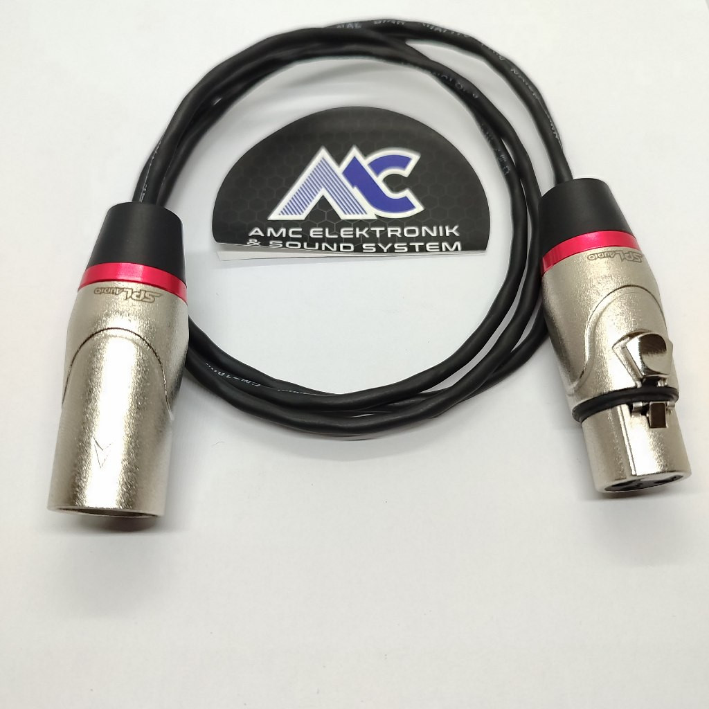 KABEL AUDIO JACK CANON MALE TO CANON FEMALE SPL AUDIO GCA1000 GCA1100 KABEL SPL CM1000