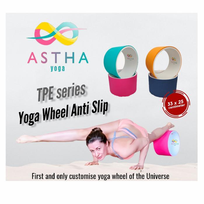 Yoga Wheel TPE 25 cm /custom size TPE Yoga Wheel / Yoga Wheel lebar 25 - Normal