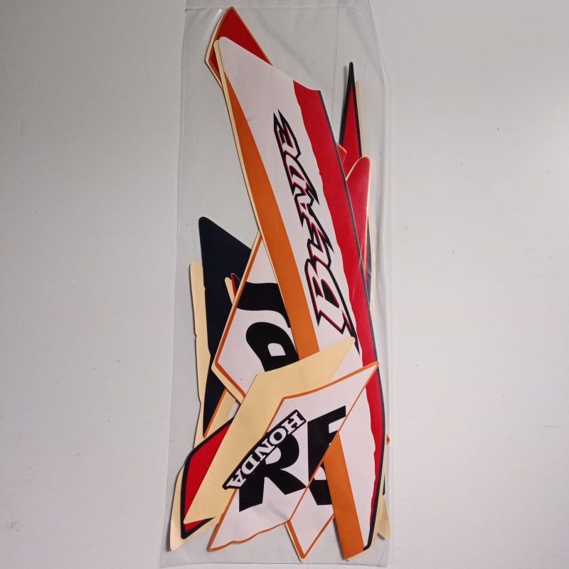 Striping Sticker Honda Blade Repsol 2009 Mulya Sticker
