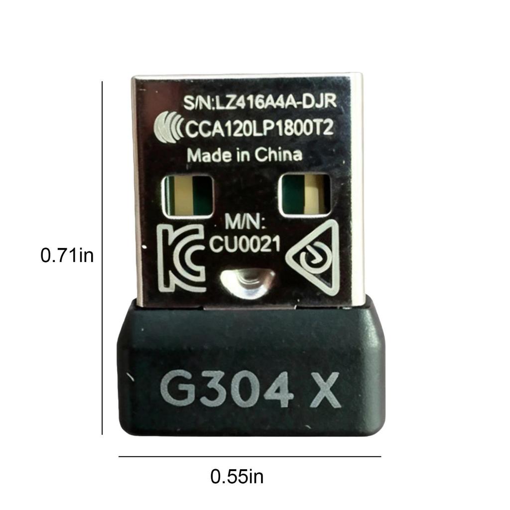 For Logitech G304X/G705/PRO 2/G309 LIGHTSPEED Wireless Mouse USB Receiver Wireless Dongle Adapter US