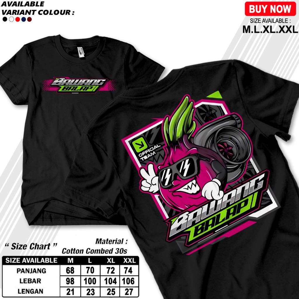 KAOS BAWANG BALAP | KAOS PETANI MUDA | KAOS BAWANG MERAH | DISTRO