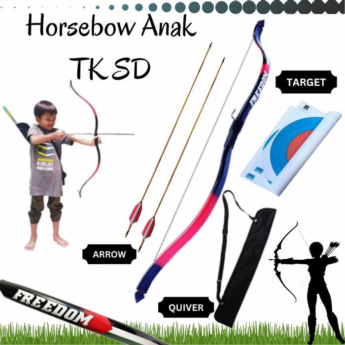Paket Horsebow Olahraga Panahan Anak SD SMP