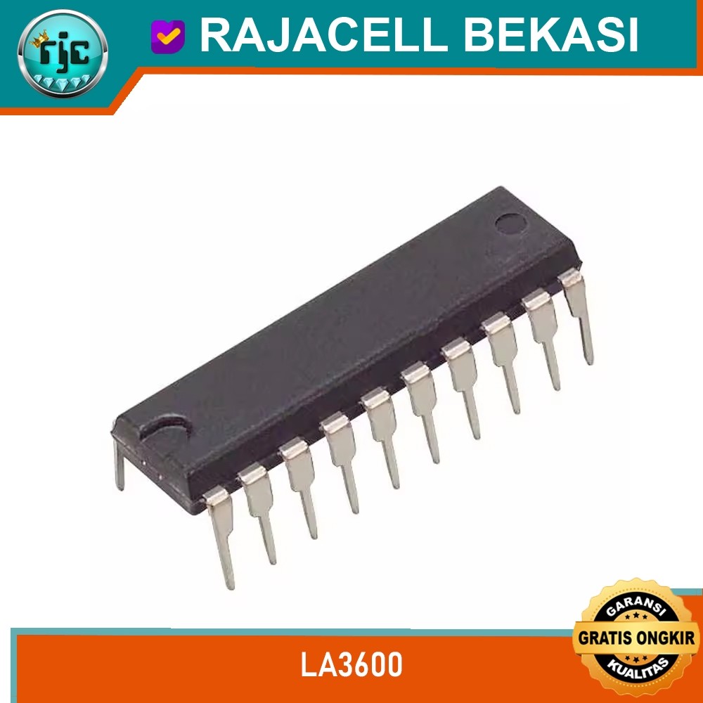 RJC IC LA3600 LA3600-E 5-Band Graphic Equalizer Single-Chip DIP-16 Audio Processor Original