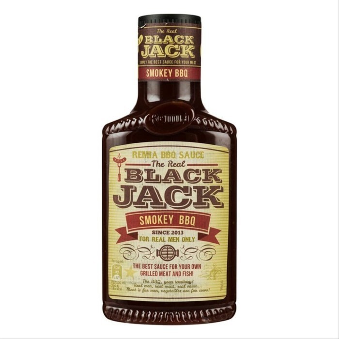 Remia BBQ Sauce Black Jack Smokey BBQ