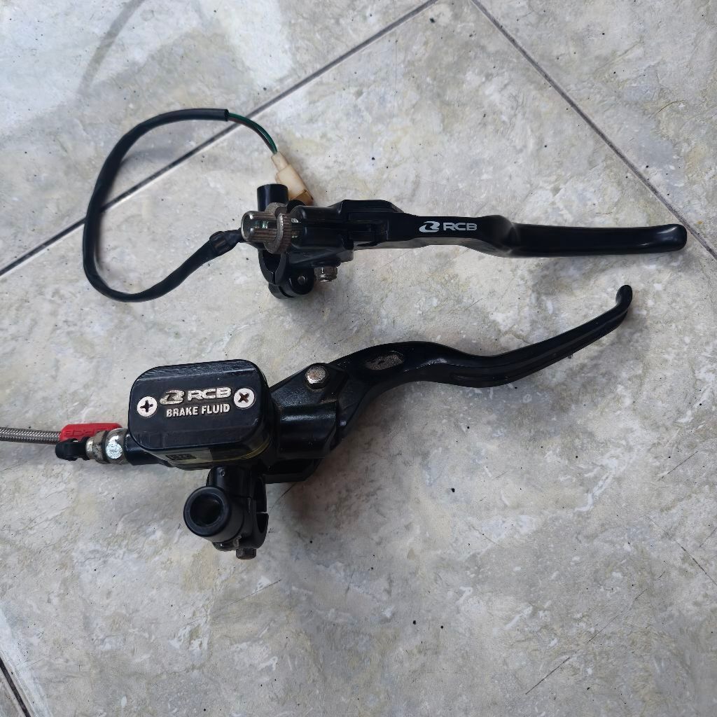 Master Rem RCB E3 Kotak Kanan Handle Kiri RCB Kopling Rem E2 Selang Rem Depan RCB Panjang 950MM 95 C