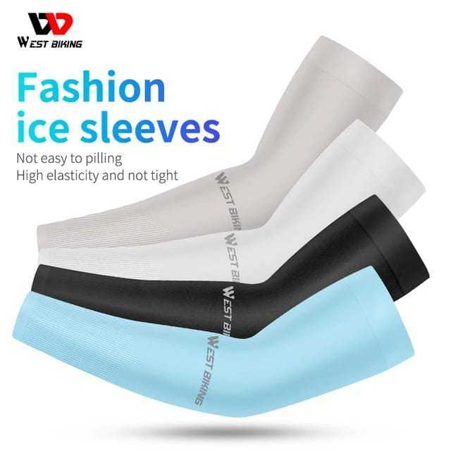 Foto West Biking Manset Arm Sleeve Pelindung Lengan Tangan Pendingin Pelindung Sinar UV