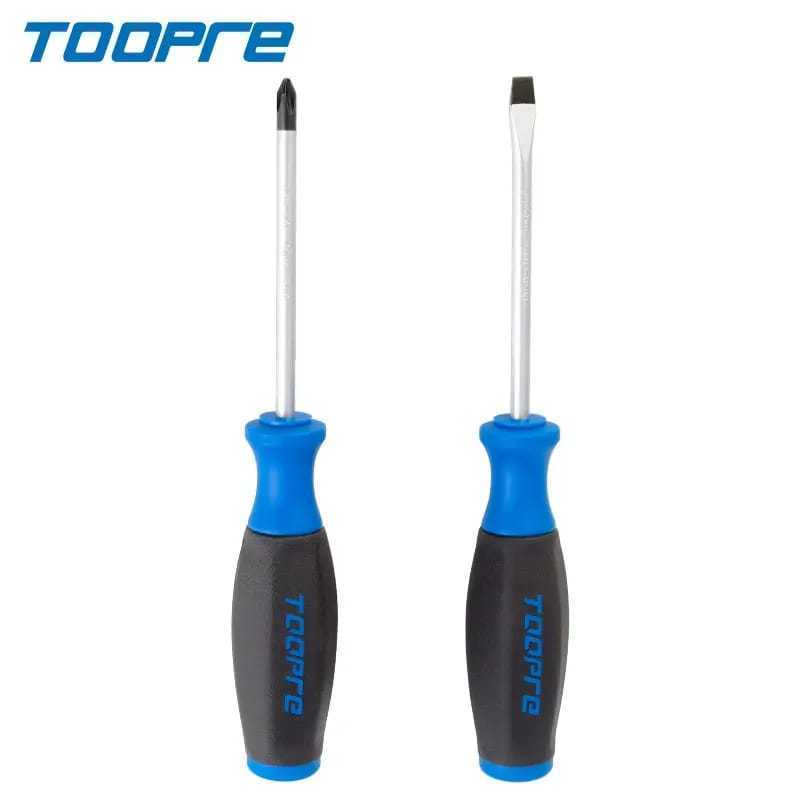 Foto Toopre Kunci Tool Obeng Plus Minus Screwdriver High Strength Non-Slip Slotted Phillips Type Sepeda Bike