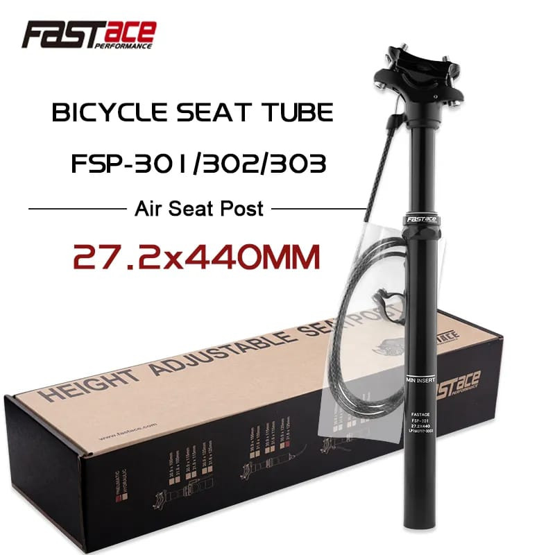 Foto Dropper adjustable seatpost Fastace 27.2 travel 125 mm kabel luar outer cable remote 27.2mm not KS Exa