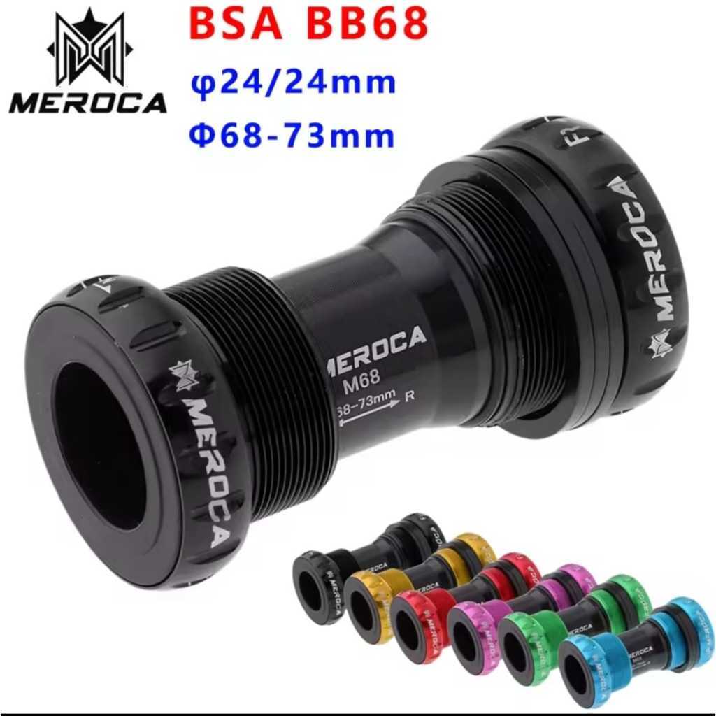 Foto Meroca BB Bottom Bracket HT 2 Crank Arm Sepeda Hollowtech 2 HT2 Poros Engkol