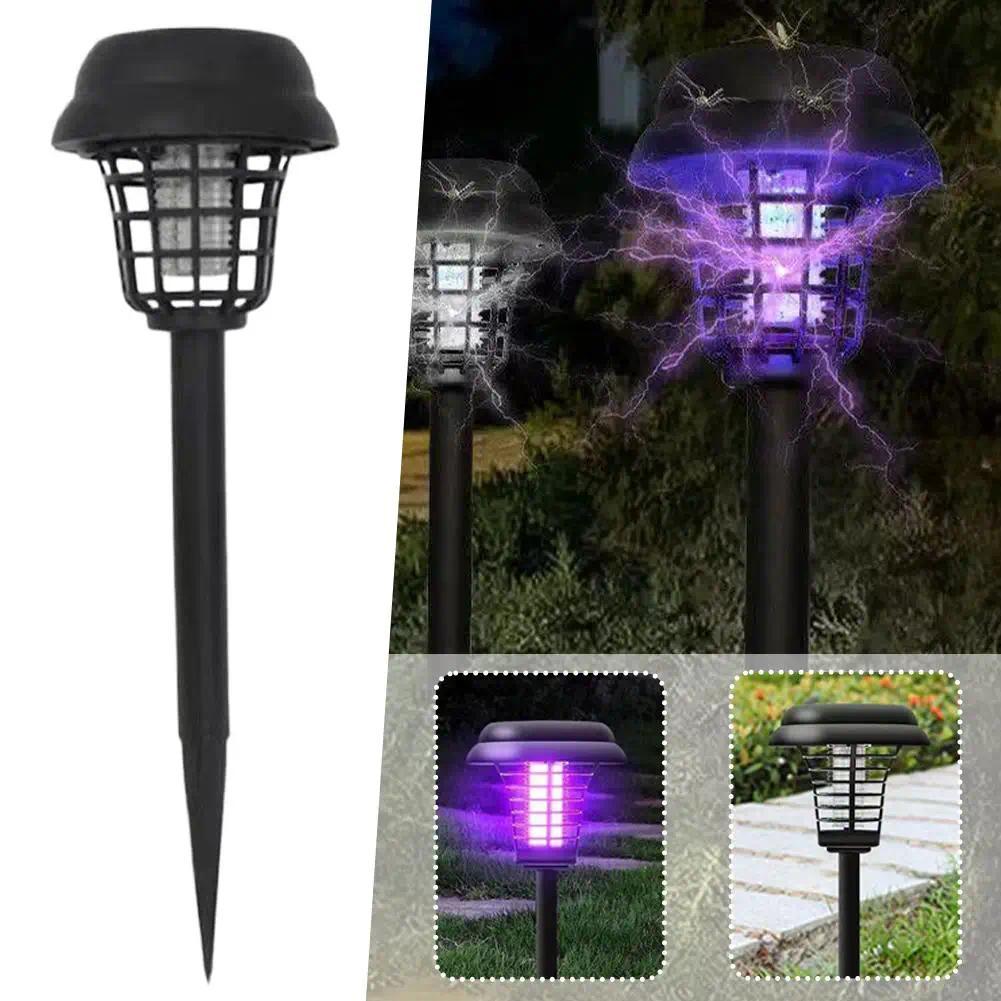 Solar Powered Mosquito Killer Lamp Outdoor Courtyard Lawn Lamp Mosquito Repellent Lamp Outdoor Insec