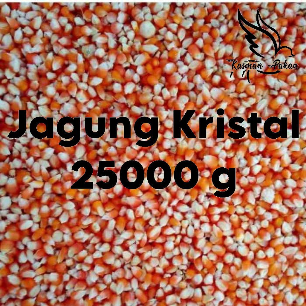 Jagung Kristal Burung Merpati 25 kg    BERKUALITAS