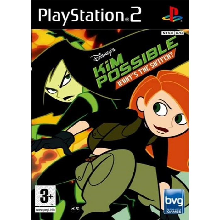 Kaset Playstation 2 - Kim Possible What's the Switch