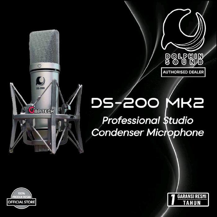 Dolphin Sound DS 200 MK2 / DS-200 MK2 / DS200MK2 / DS 200 MK II Condenser Microphone