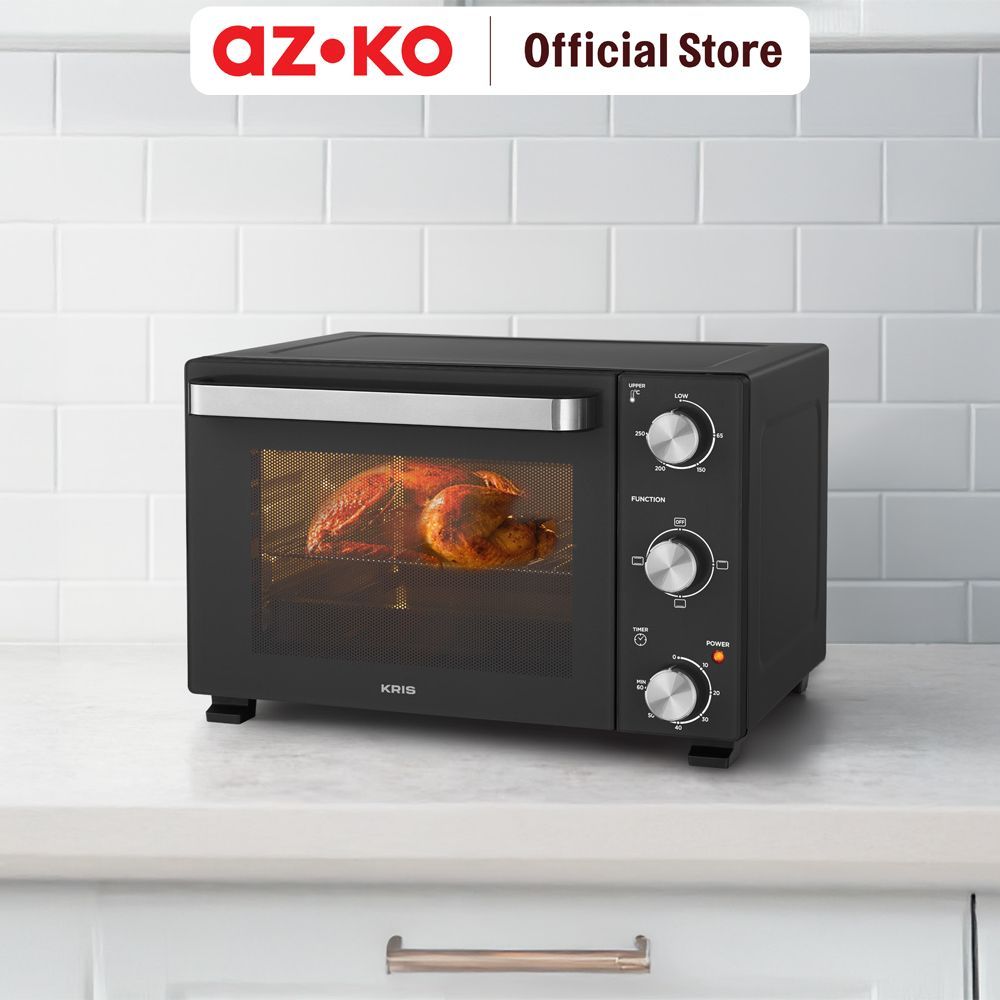 Kris 22 Ltr Oven dengan Air Fryer - Hitam