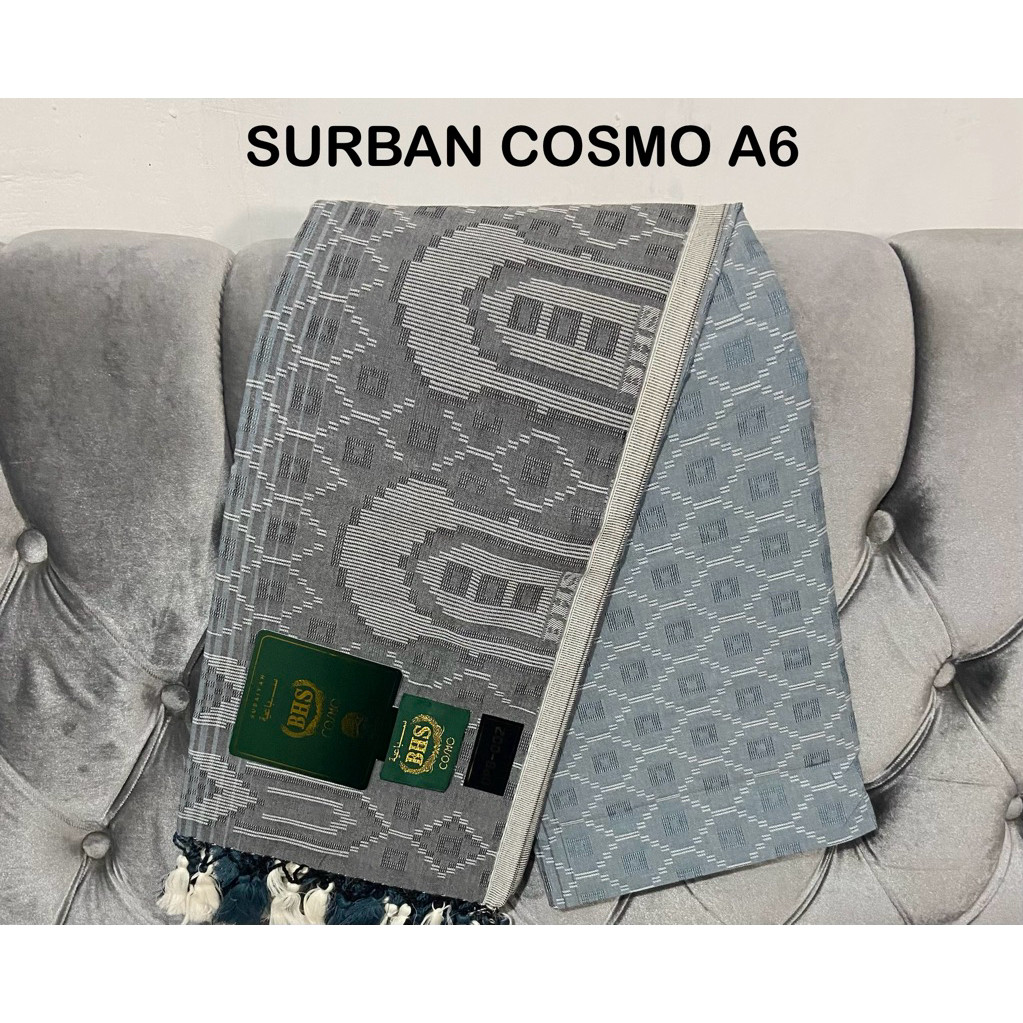 SORBAN SURBAN BHS CLASSIC SUBAIYAH JACQUARD GOLD & SURBAN BHS COSMO
