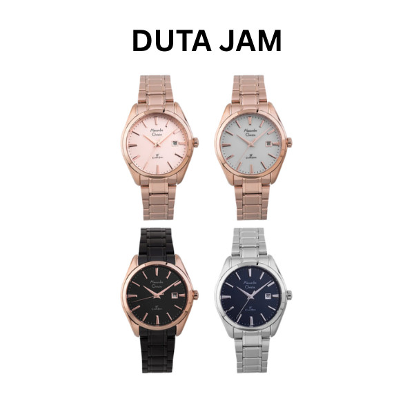 JAM TANGAN WANITA ALEXANDRE CHRISTIE AC8682 AC 8682 LDB ANALOG STAINLESS STRAP