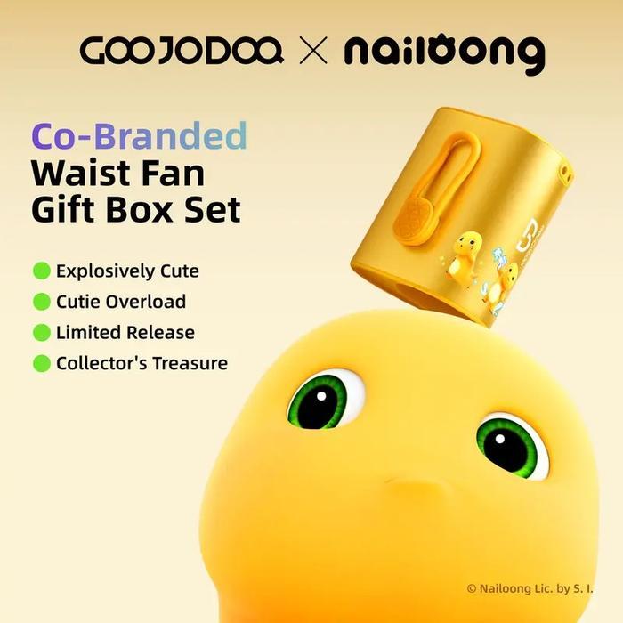 [EXCLUSIVE PROMO] GOOJODOQ X NAILONG GFS011 Kipas Turbo 100 Gear Wind High Speed Kipas Angin klip Po