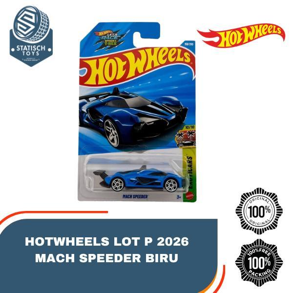 Hot Wheels Mach Speeder Biru Lot P 2026 Hotwheels