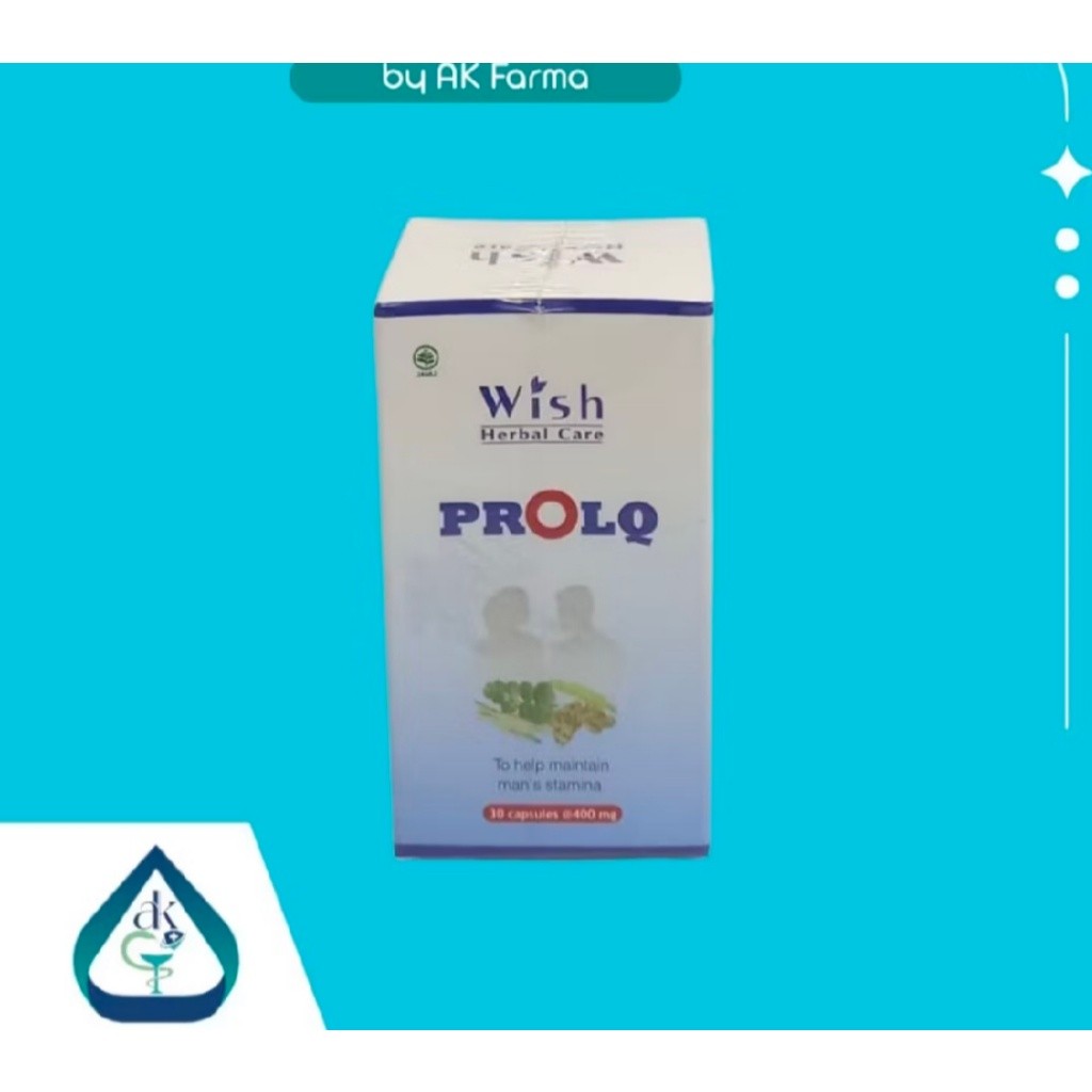 ORIGINAL Wish proLQ - Pro LQ suplemen 100% Original herbal dr boyke vitamin Asli Resmi BPOM Halal MU