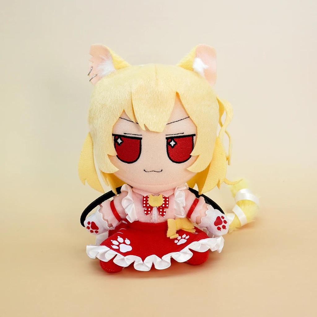 Lovely Plush In Stock fumo×fumo TouHou Project Fumo Nyan Flandre Stuffed X1 Kawaii Gift Shipping in 