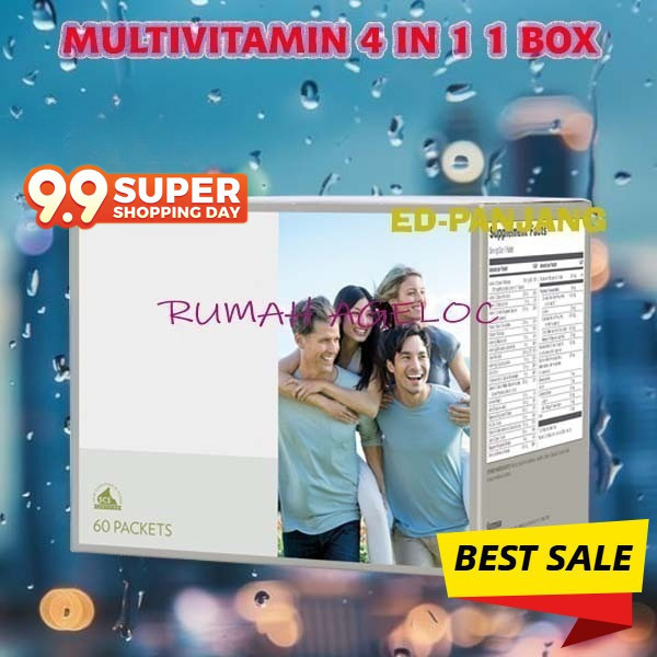 [ORIGINAL] Nu Skin Pharmanex Lifepak 1 Box (30 Sachet) - Suplemen Multivitamin & Antioksidan Daya Ta
