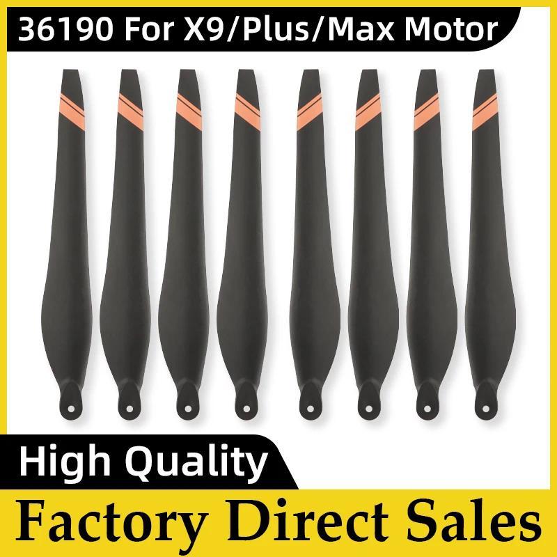 36190 Carbon Nylon Propeller For Hobbywing X9/Plus/Max Motor Folding Drone Propellers Blades Agricul