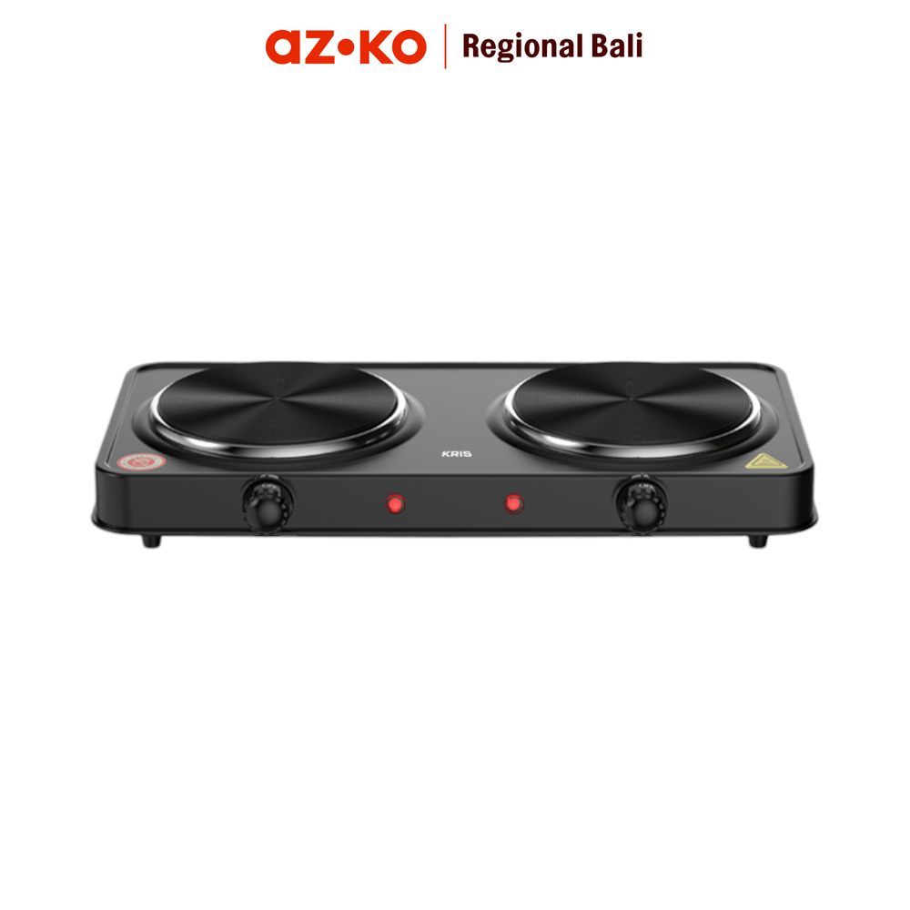 AZKO Kris Kompor Listrik Double 1000 Watt Electric Cooker Kompor Elektrik Stove Listrik Cooker Porta