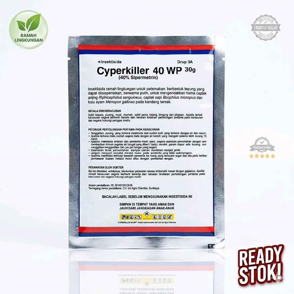 Cyperkiller Asli Korea Obat Hama Gedung Walet 40wp kemasan baru