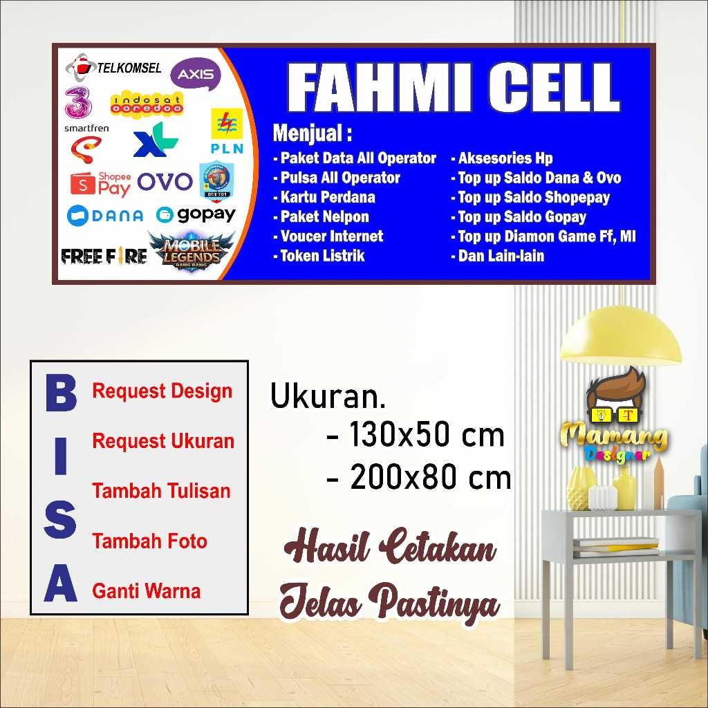 Cetak Banner Spanduk Keren Usaha Konter Design Keren