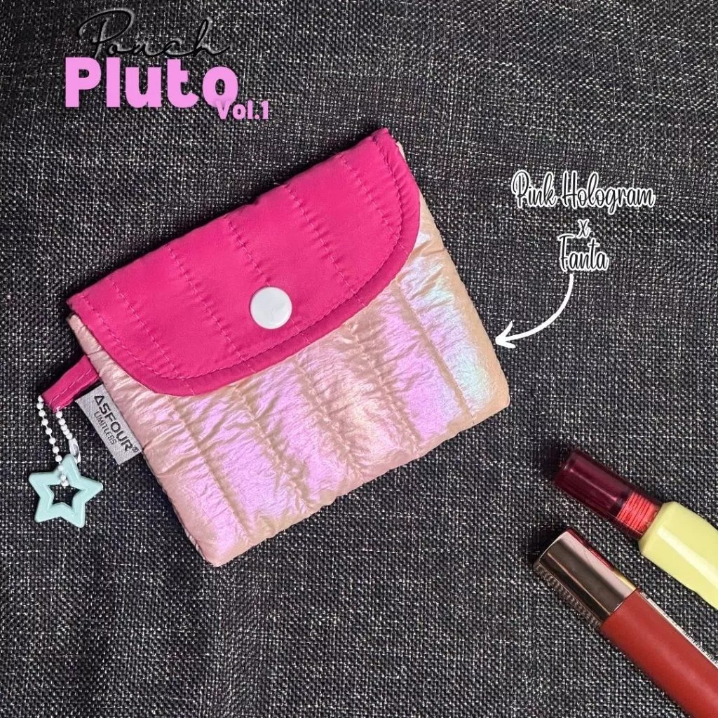 [Gift Not For Sale] 2025 Wardah Colorfit Colorful Puffy Pouch